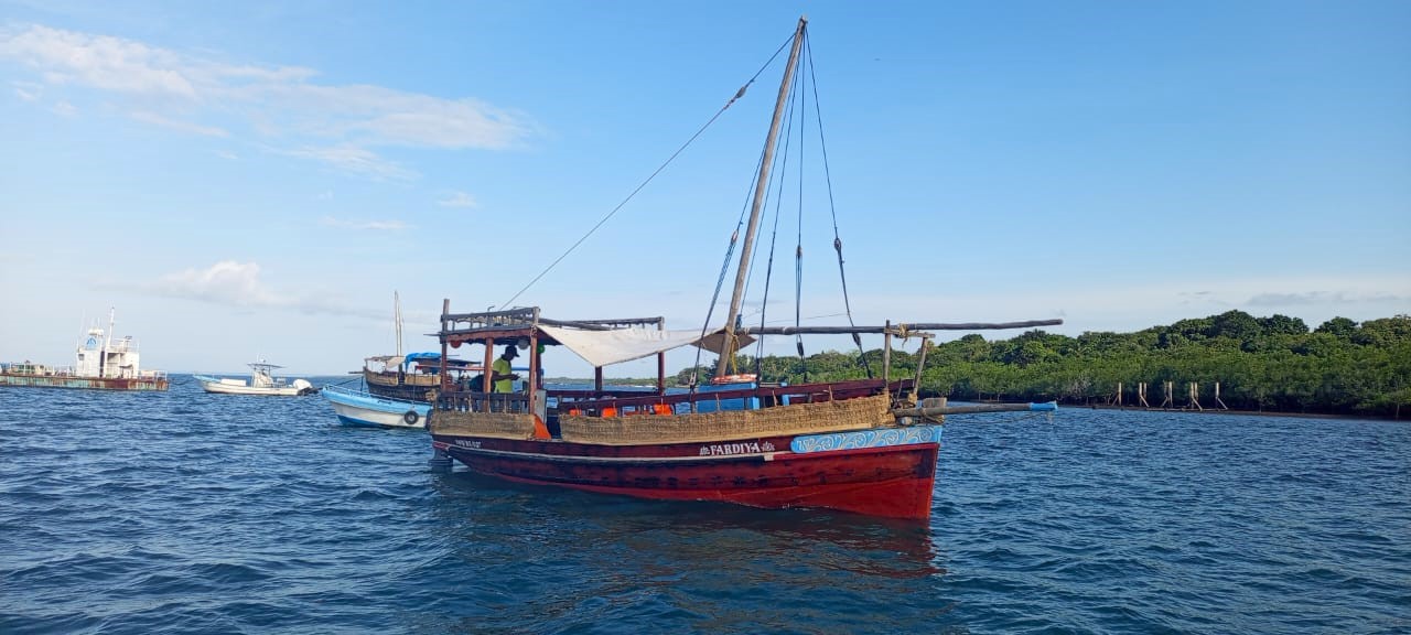 Blossom Kenya Safaris Wasini Island Dhow Ride